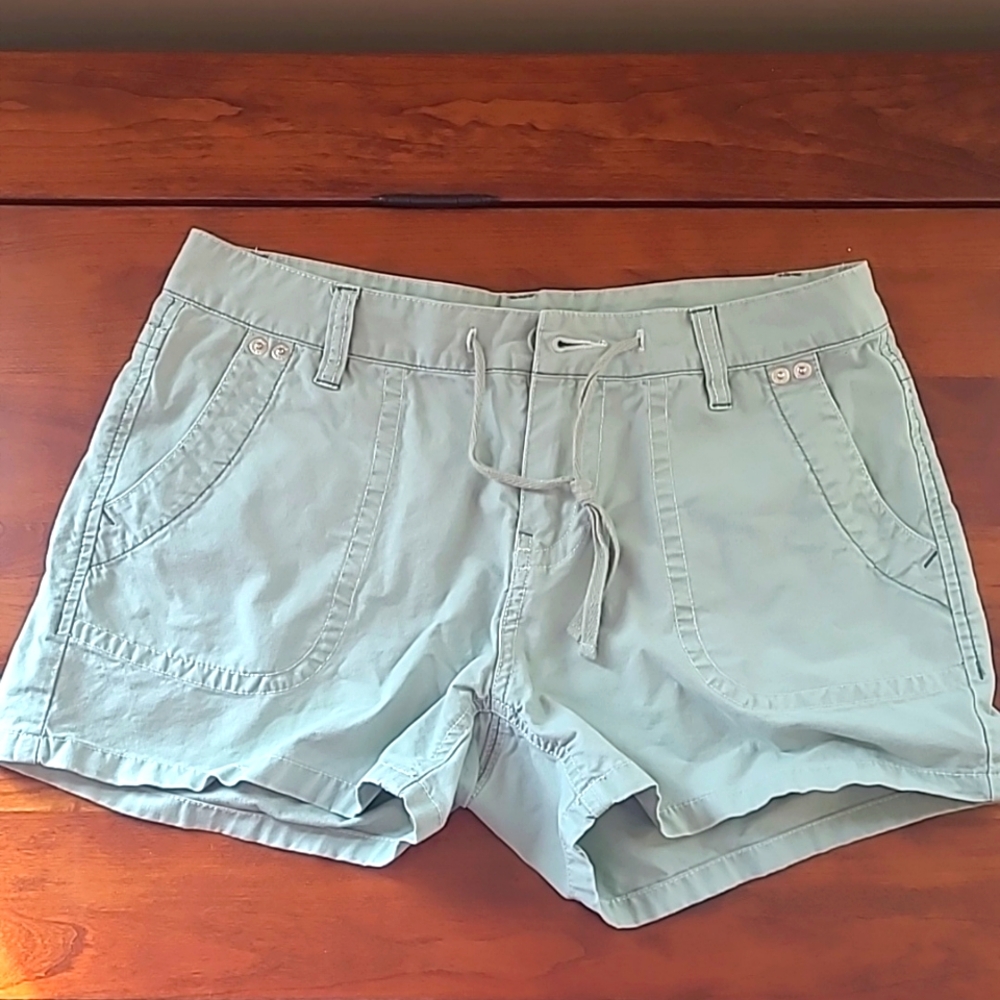 Union Bay 100% Cotton Green Khaki Shorts